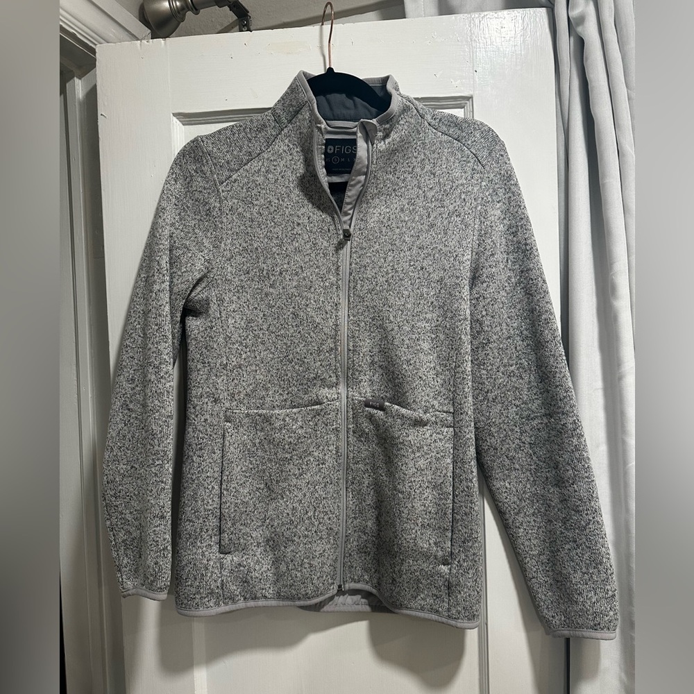 Figs sweater knit jacket